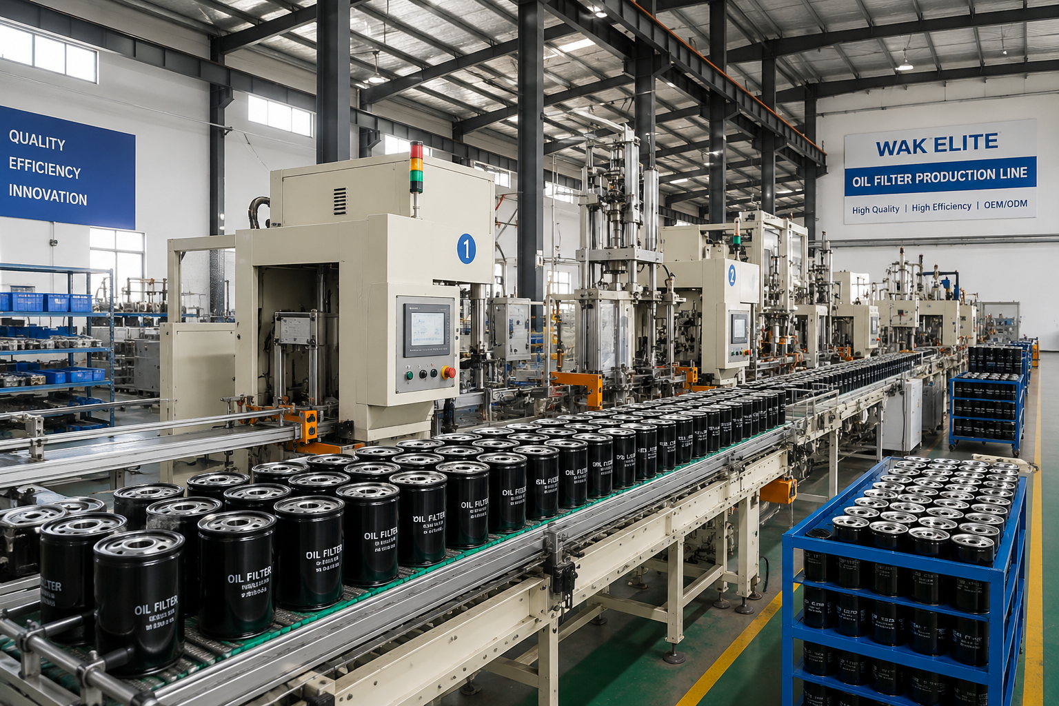 WAK ELITE automotive oil filter production line